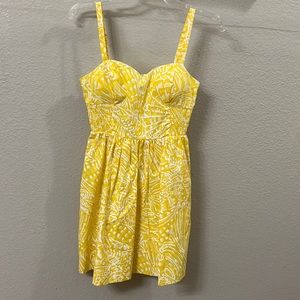 Lilly Pulitzer yellow Christine dress